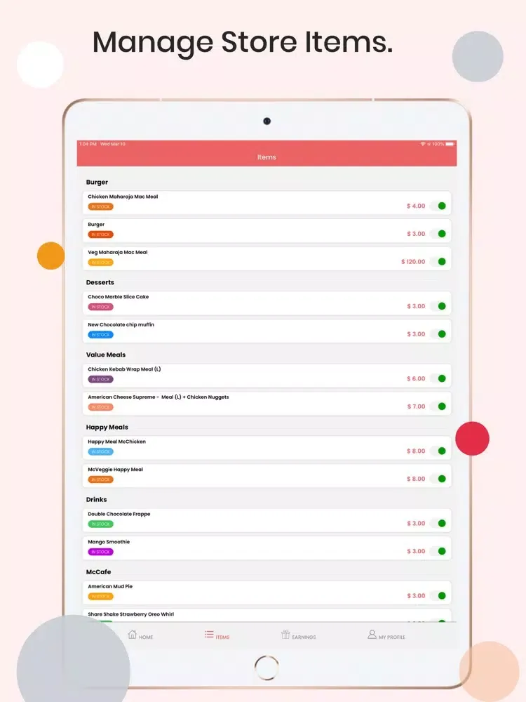 CubeDeliveryKing Store iPad 應用截圖