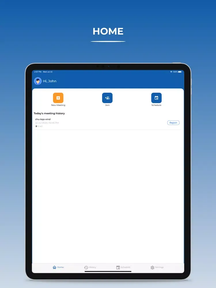 c3dmeetings iPad  स्क्रीनशॉट