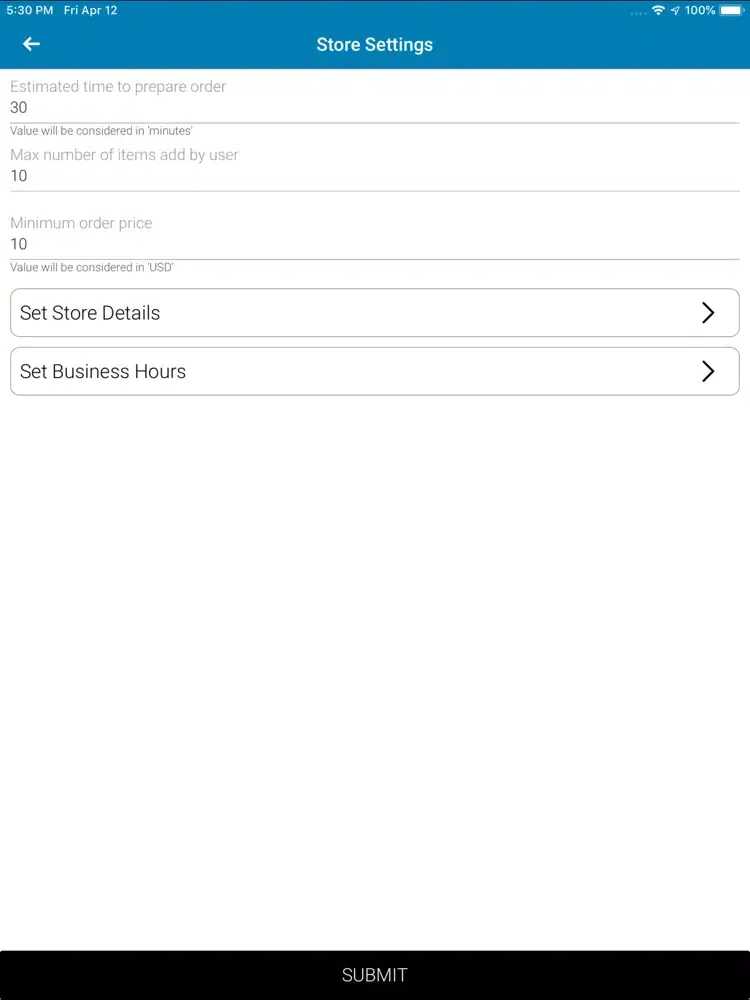 Tangkapan skrin CubeDoc Store iPad 