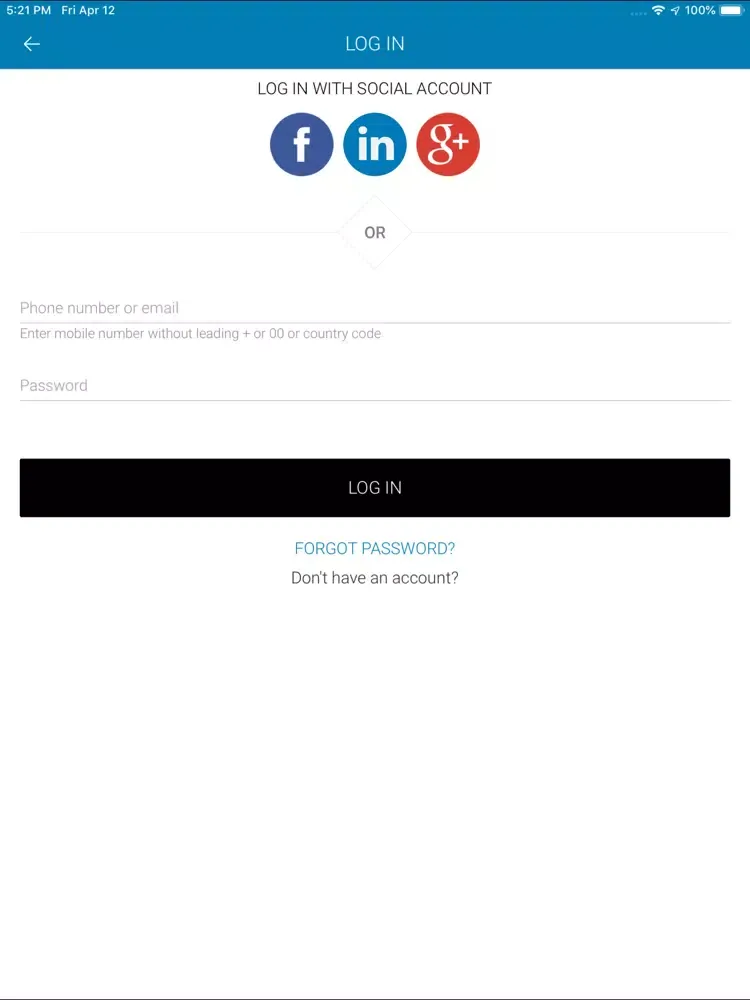 Tangkapan layar CubeDoc iPad 