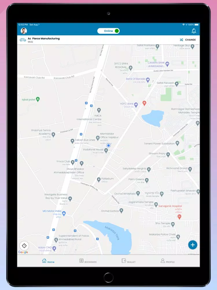 Tangkapan layar CubeDocPro Provider iPad 