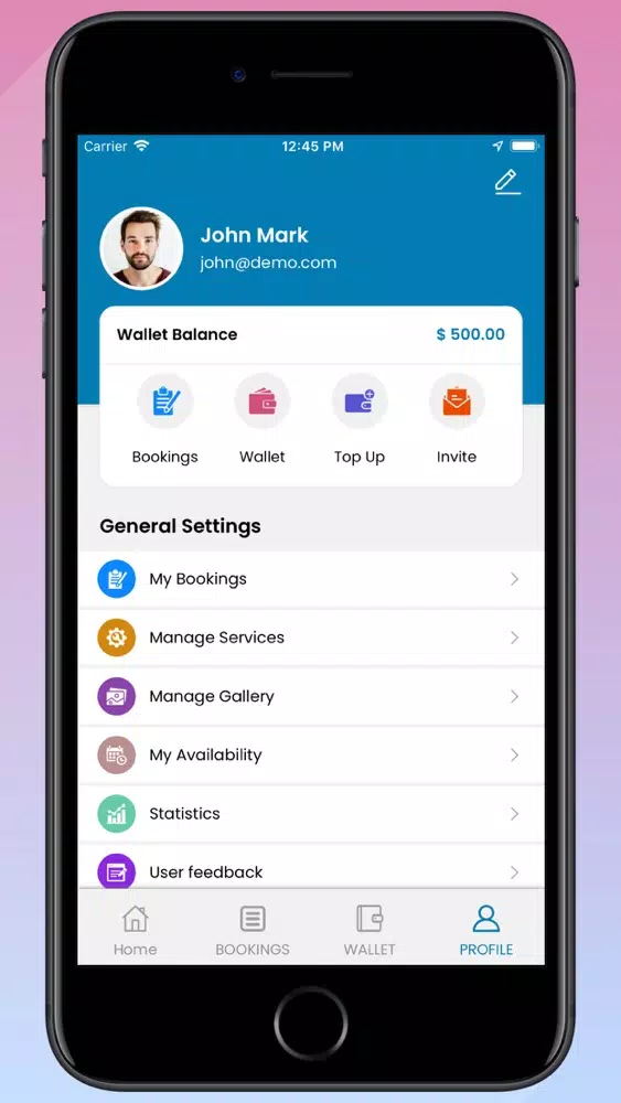 Tangkapan layar CubeDocPro Provider