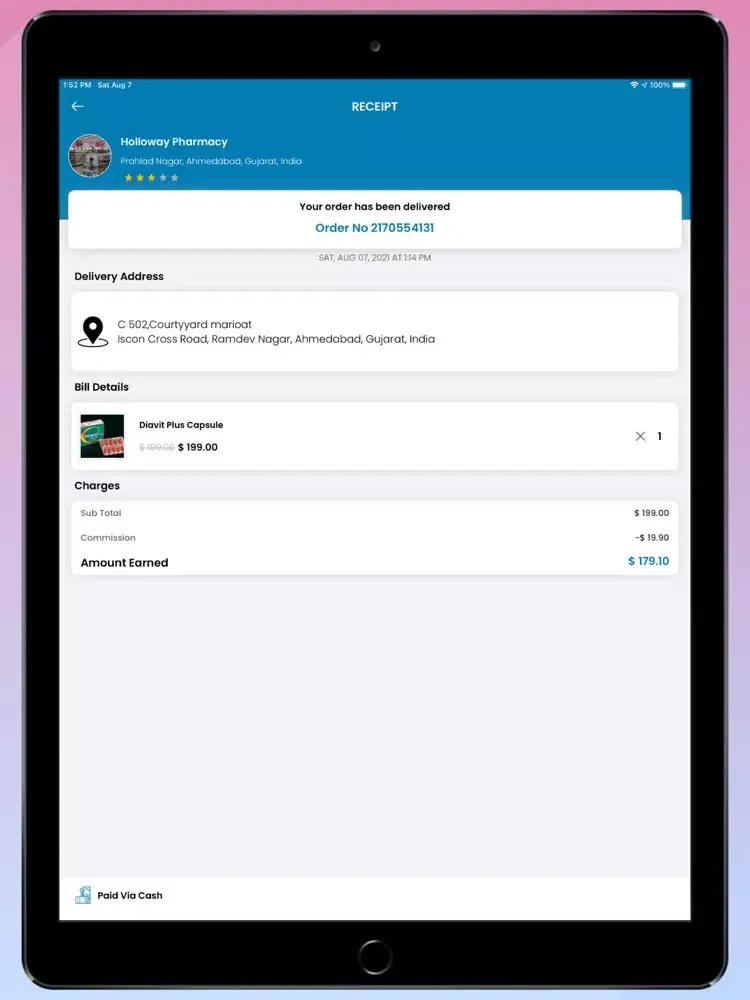 Screenshot di CubeDocPro Store iPad 