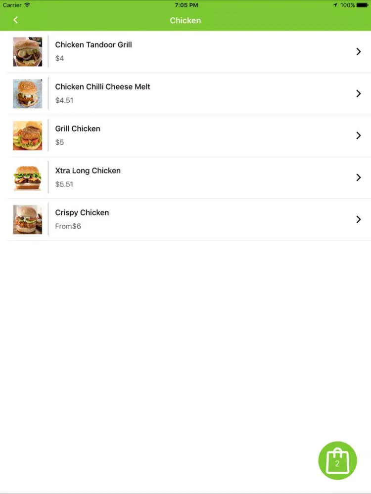 Food Delivery On Demand iPad 應用截圖