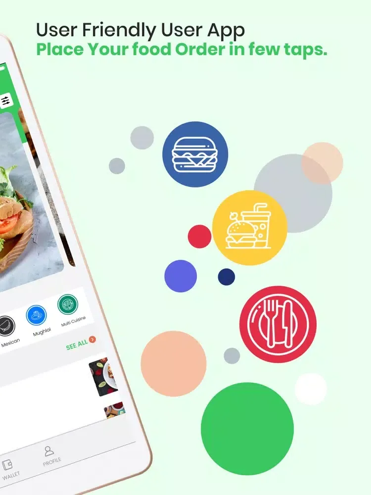 Tangkapan layar CubeFoodX iPad 