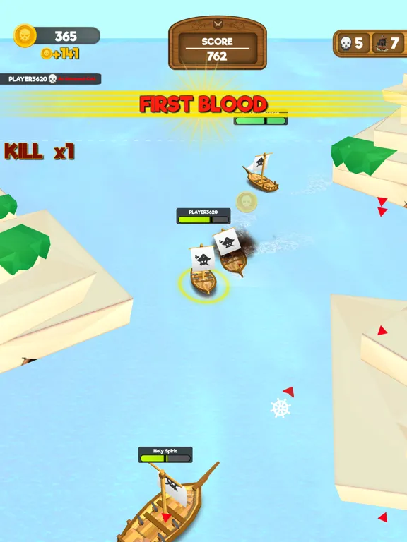 BlackShip Royale iPad  Screenshots