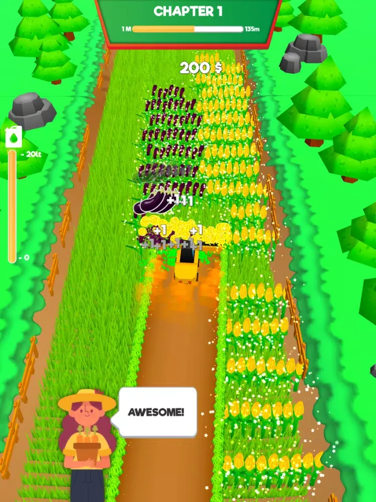 Tangkapan skrin Farm Route iPad 