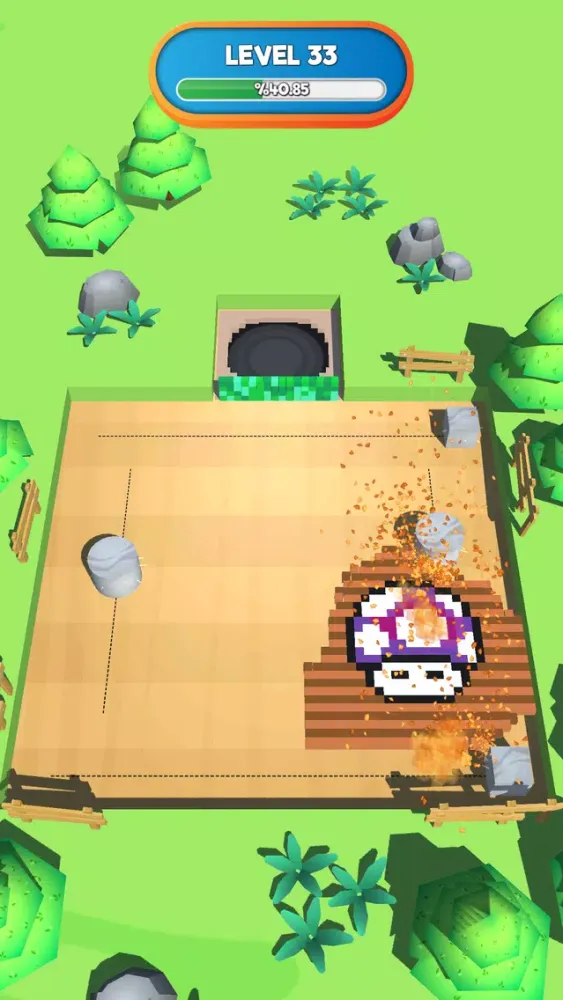 Скриншоты Pixel Saw