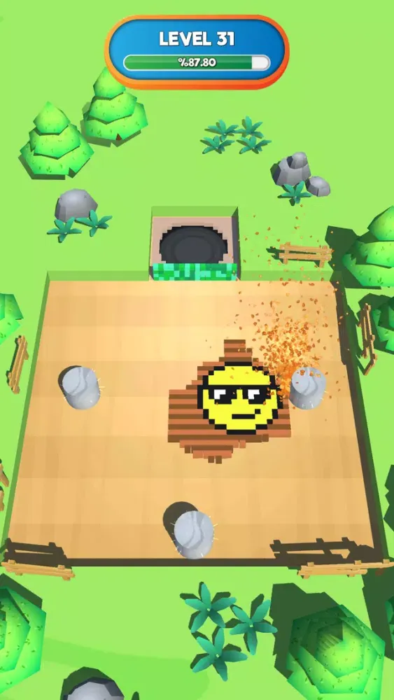 Скриншоты Pixel Saw