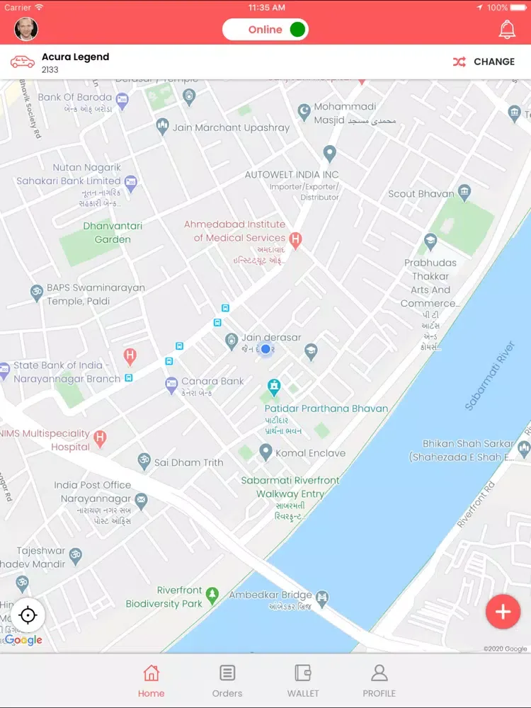 CubeGroceryX Driver iPad  Screenshots