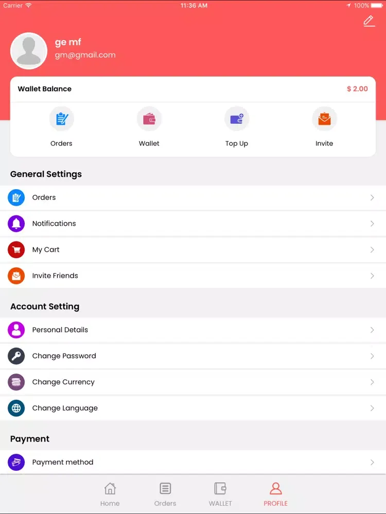 Tangkapan skrin CubeGroceryX iPad 