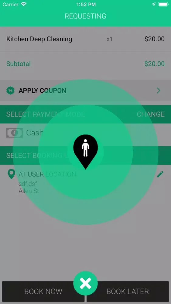 V3C-HomeCleaning User Screenshots