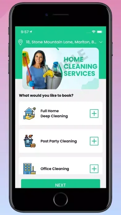 تصاویر CubeHomeCleaningX User