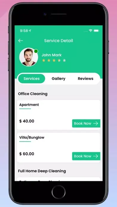 تصاویر CubeHomeCleaningX User