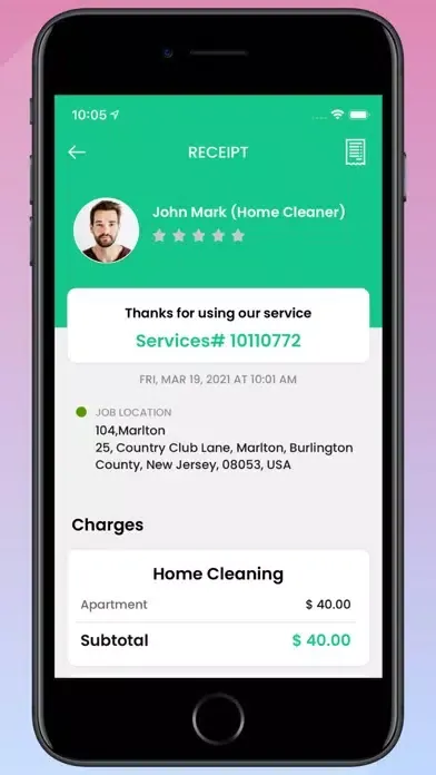 تصاویر CubeHomeCleaningX User