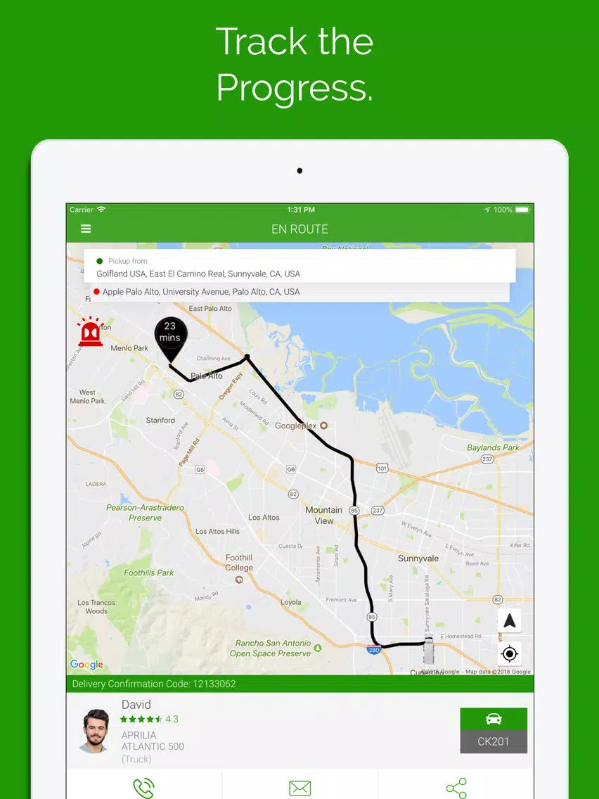 Zrzuty ekranu CubeJek User iPad 