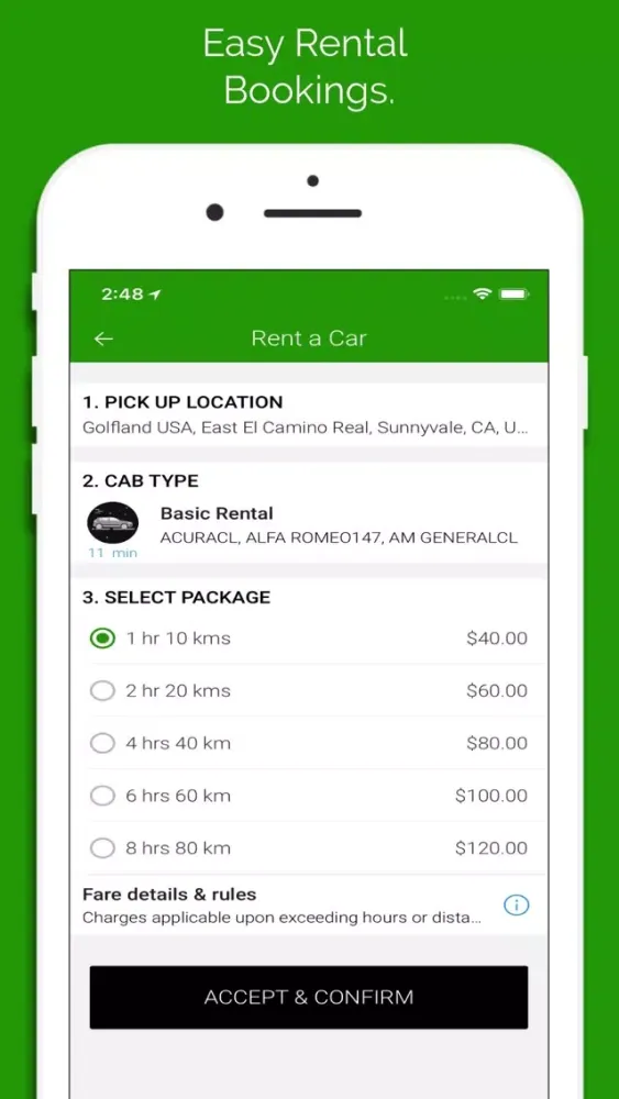 Ảnh chụp màn hình của CubeJek User