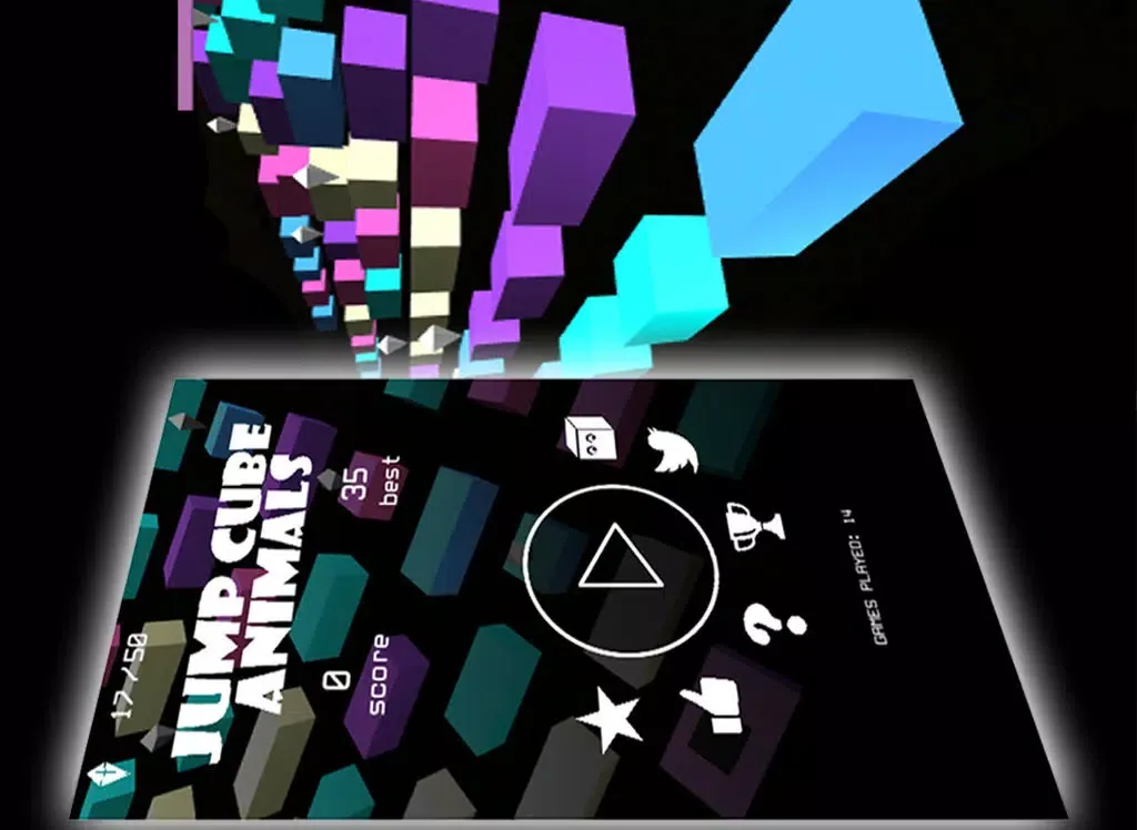 JUMP CUBE ANIMALS iPad  Ekran Görüntüleri