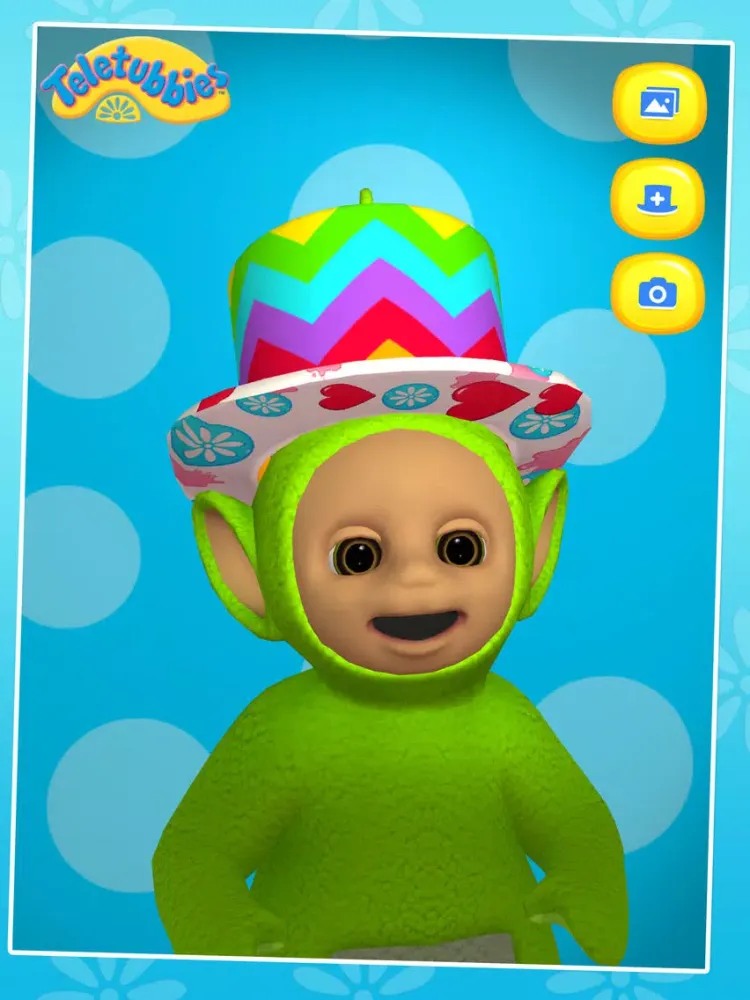 Teletubbies: Dipsy's Fancy Hat Maker iPad  Screenshots