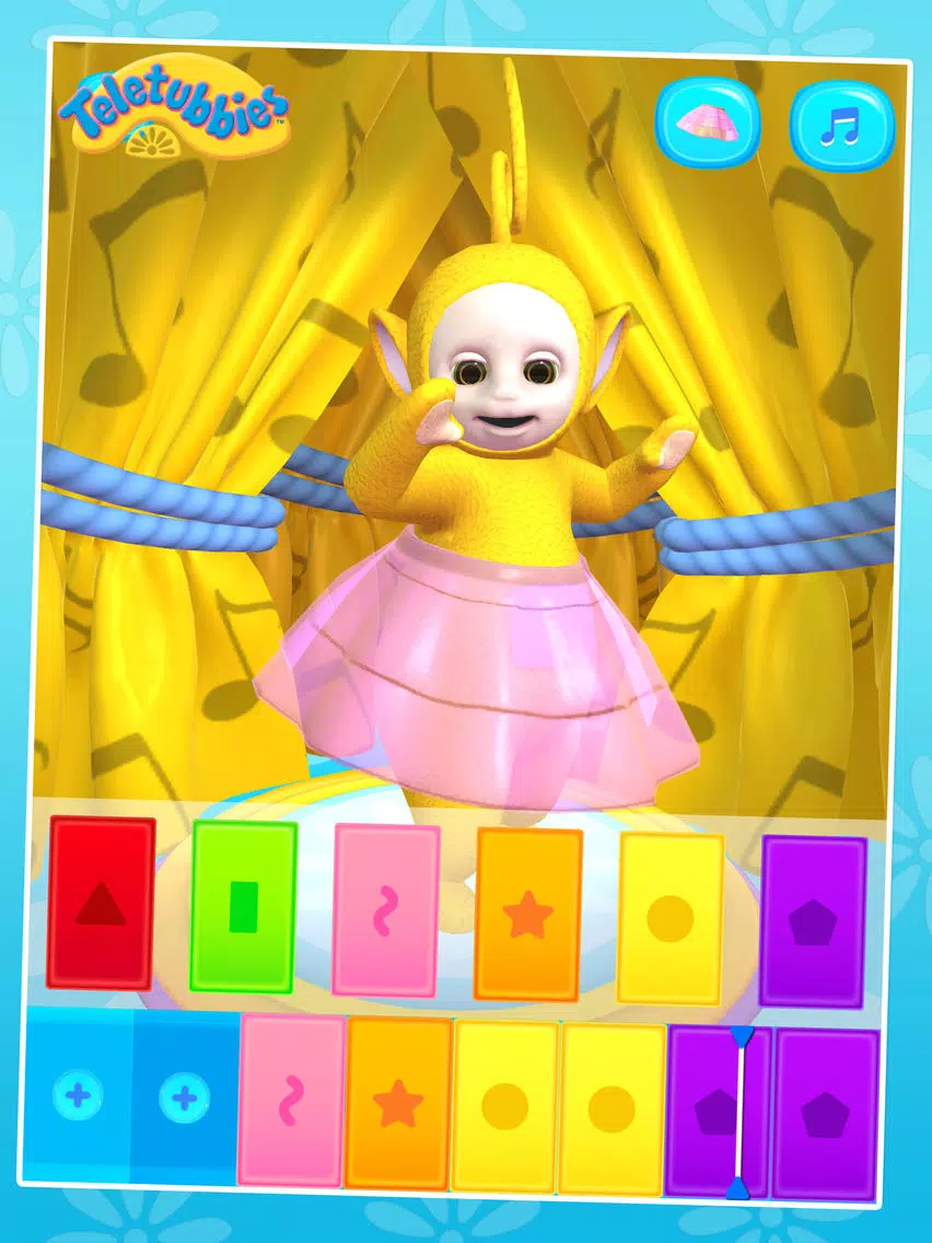 Captures d'écran de Teletubbies: Laa-Laa's Dancing Game iPad 