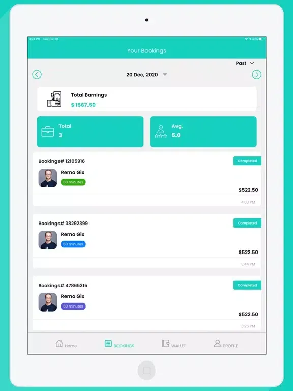 تصاویر CubeMassageX Provider iPad 