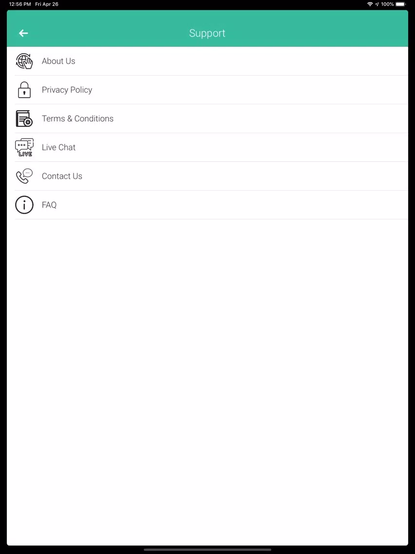 V3C-CubeP Store iPad  سکرین شاٹس