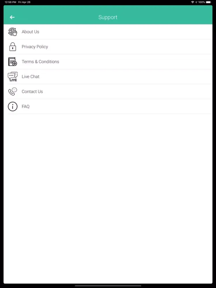 V3C-CubeP Store iPad  スクリーンショット