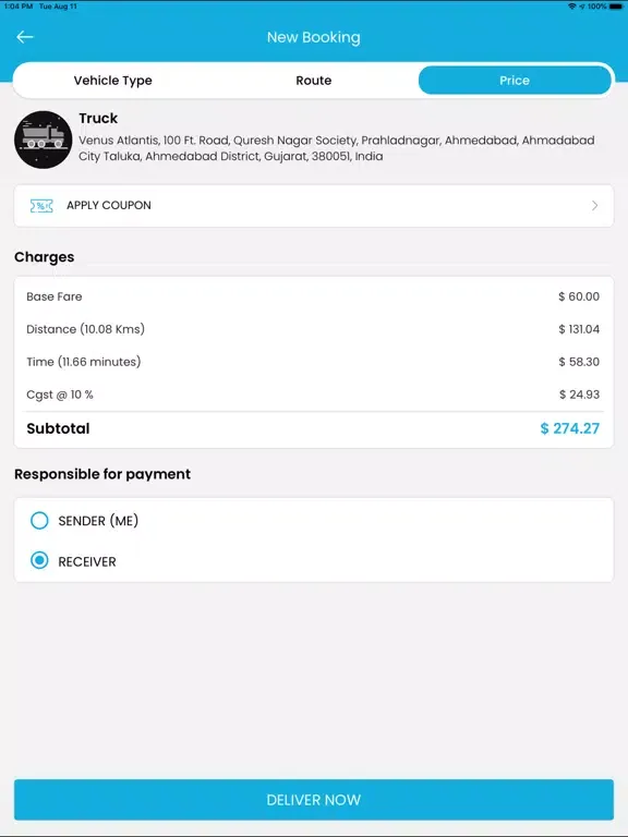 Tangkapan skrin CubeRD User iPad 