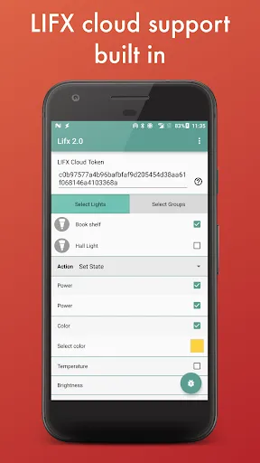 Captures d'écran de AutoHue (Tasker Plug-in)