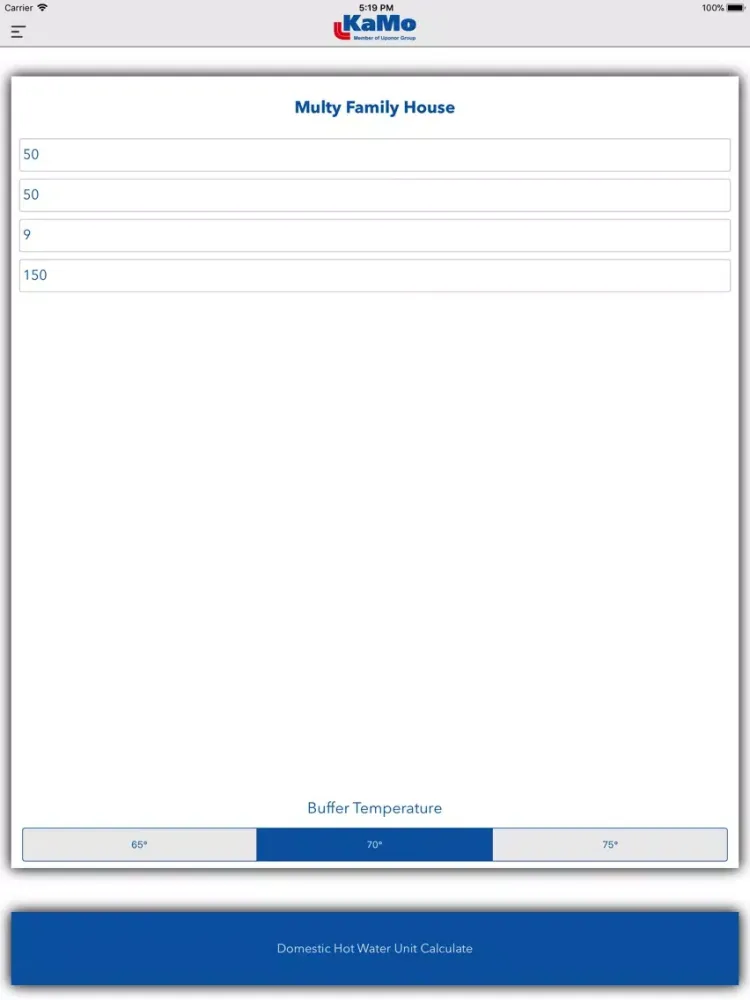KaMo FWS iPad  스크린샷