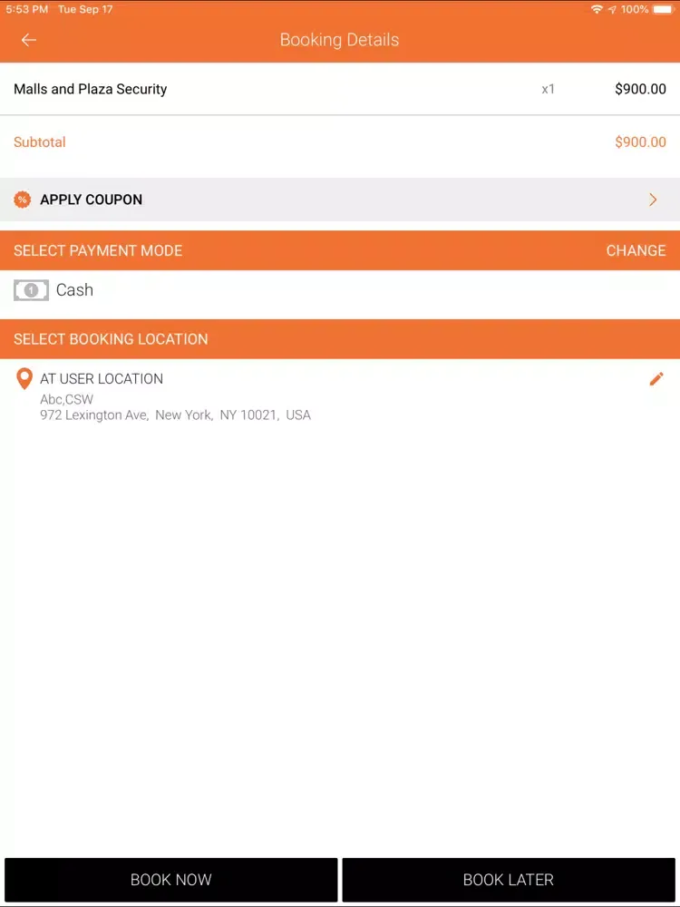 CubeSecurityGuard User iPad  স্ক্রিনশট