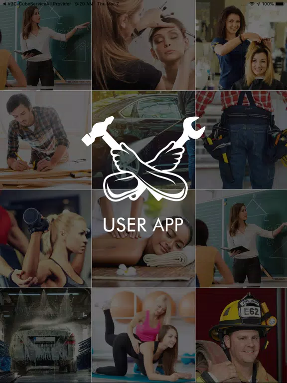 تصاویر V3C-CubeServiceAll User iPad 