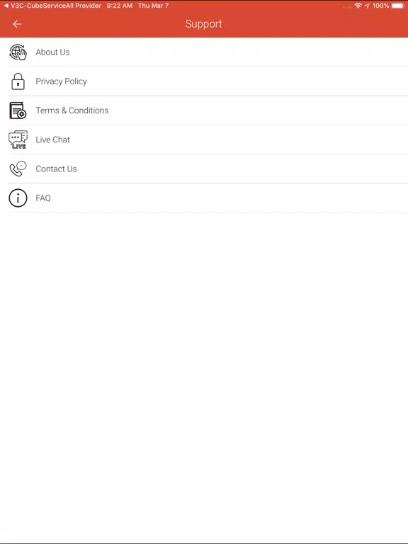 تصاویر V3C-CubeServiceAll User iPad 
