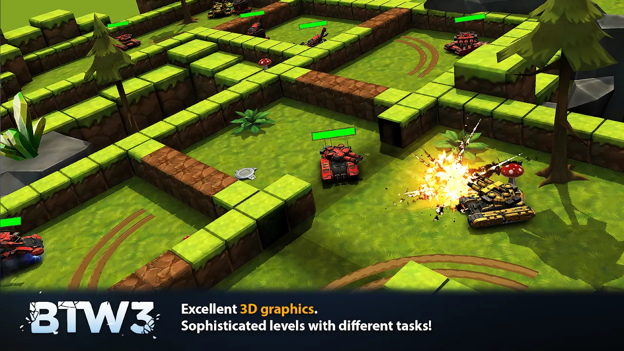 Block Tank Wars 3 Screenshots