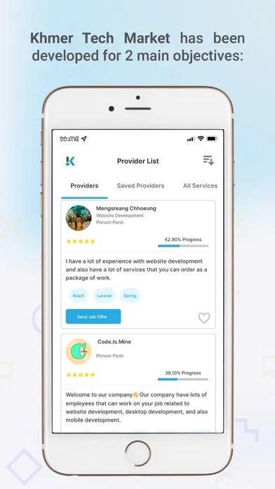 Tangkapan layar Khmer Tech Market