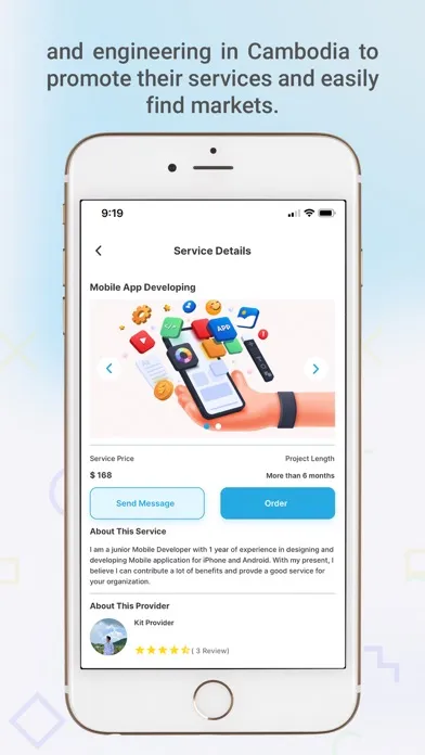 Tangkapan layar Khmer Tech Market