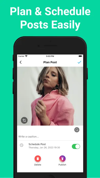 Capturas de tela do Feed Preview For Insta: InPlan