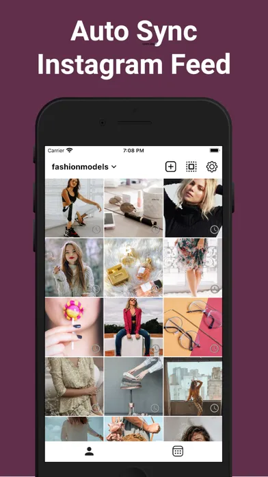 Capturas de tela do Feed Preview For Insta: InPlan