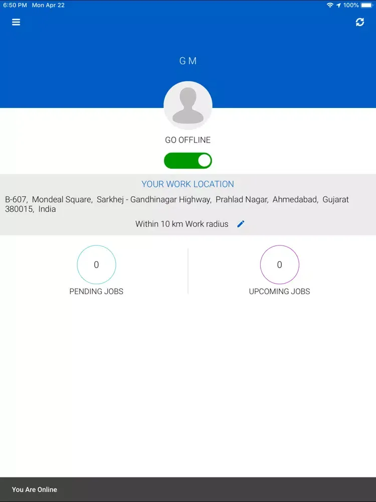 CubeTowing Provider iPad  سکرین شاٹس