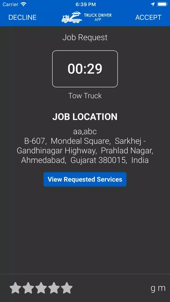 CubeTowing Provider سکرین شاٹس