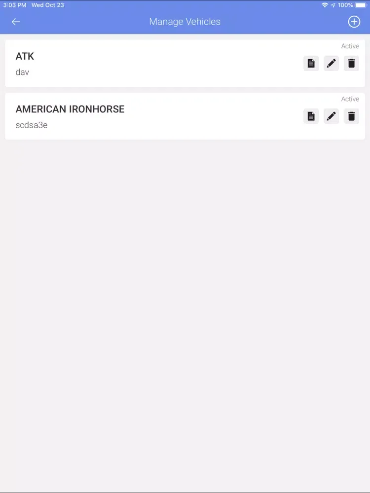 Tangkapan layar CubeX2020 Provider iPad 