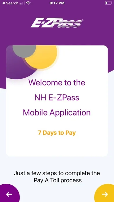 NH E-ZPass Screenshots