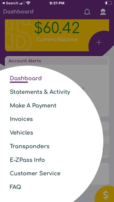 NH E-ZPass Screenshots