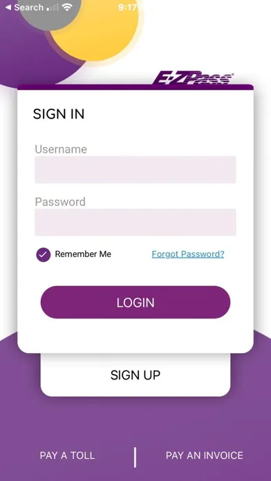 NH E-ZPass Screenshots