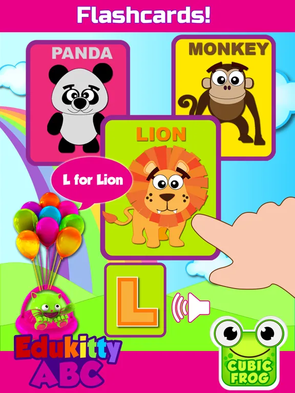 Capturas de pantalla de ABC Games for Kids-EduKittyABC iPad 