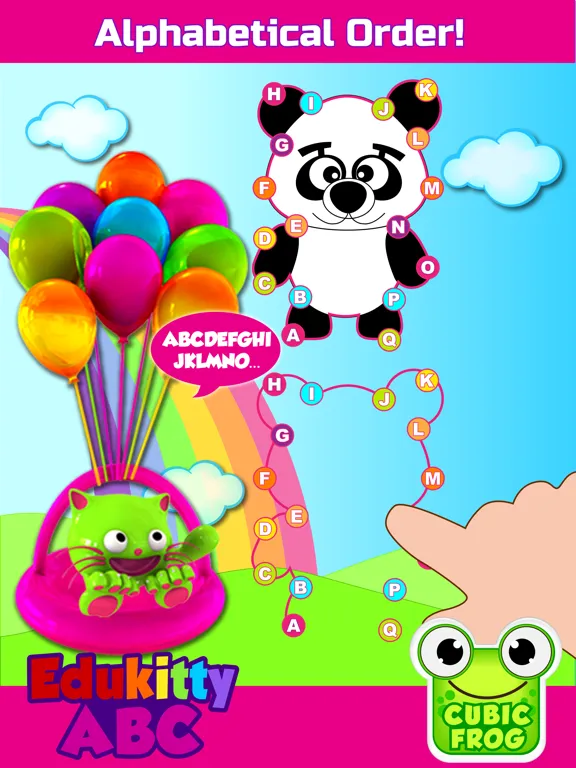 Capturas de pantalla de ABC Games for Kids-EduKittyABC iPad 