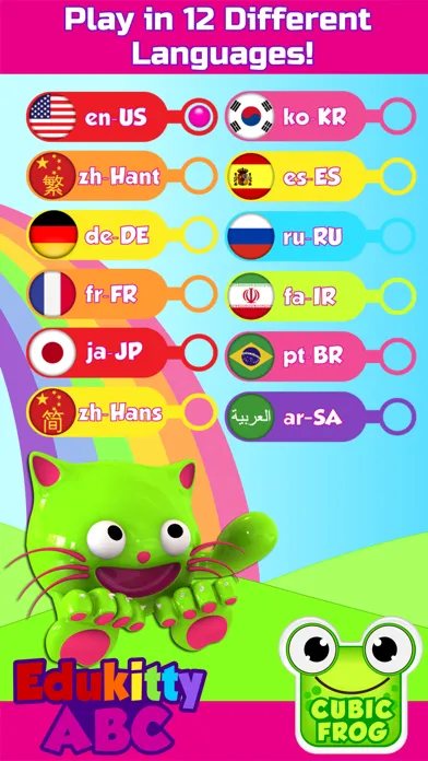 Capturas de pantalla de ABC Games for Kids-EduKittyABC