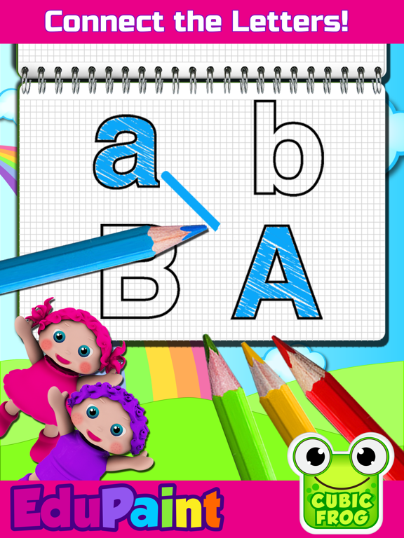 ABC Coloring Book - EduPaint iPad 應用截圖