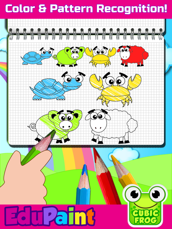 ABC Coloring Book - EduPaint iPad 應用截圖