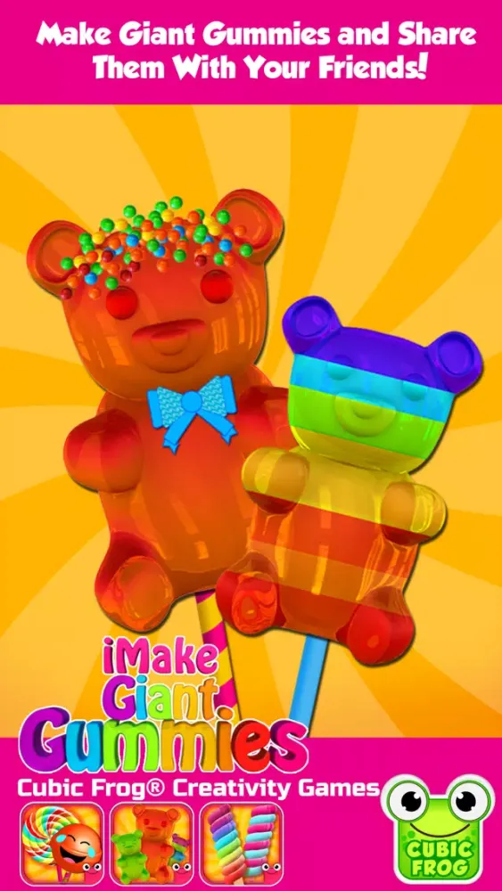 Capturas de pantalla de iMake Giant Gummies- Gummy Food Games for Kids